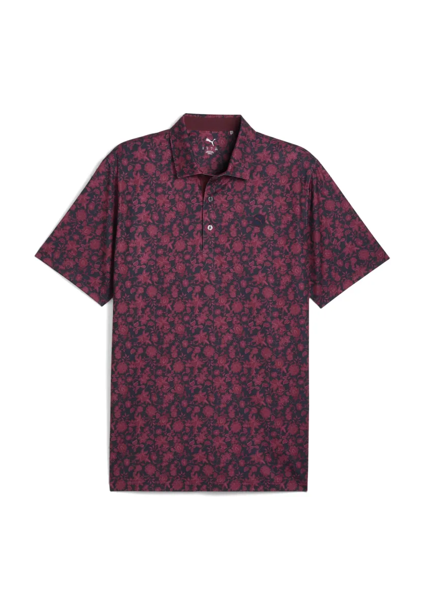 CLOUDSPUN CARMELA FLORAL - Poloshirt - deep navy/ruby shimmer