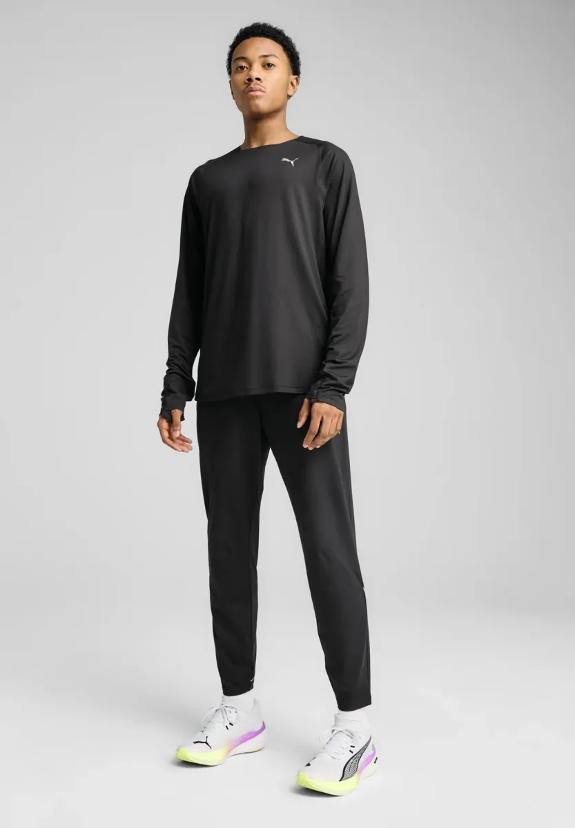 CLOUDSPUN LANGARM - Langarmshirt - black