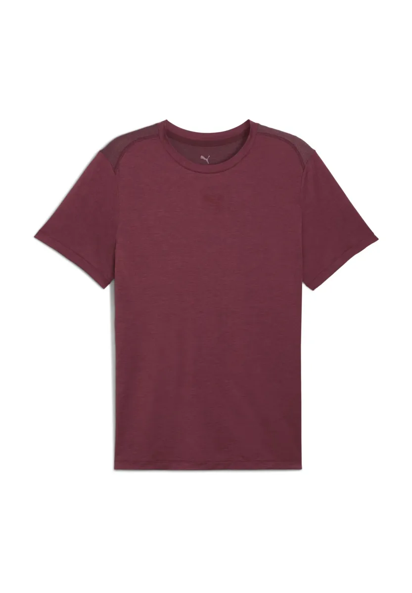 CLOUDSPUN TEE - T-Shirt basic - ruby shimmer heather