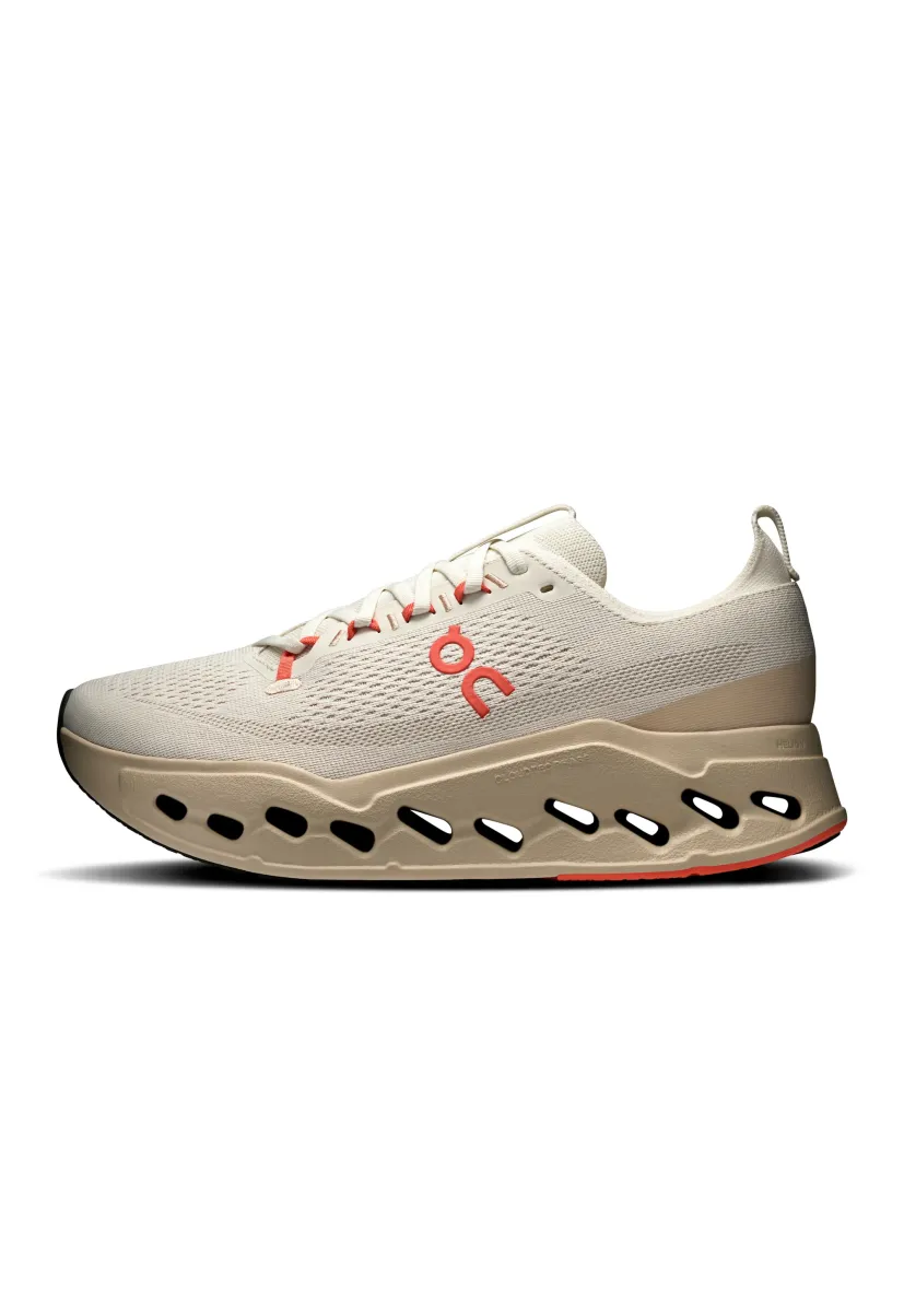 CLOUDSURFER MAX - Laufschuh Straße - ivory   salmon