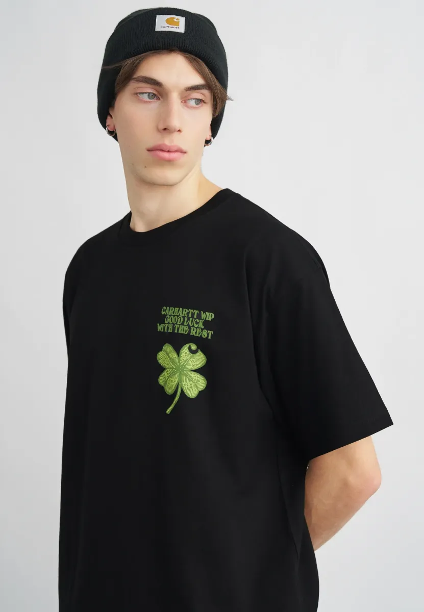 CLOVER - T-Shirt print - black