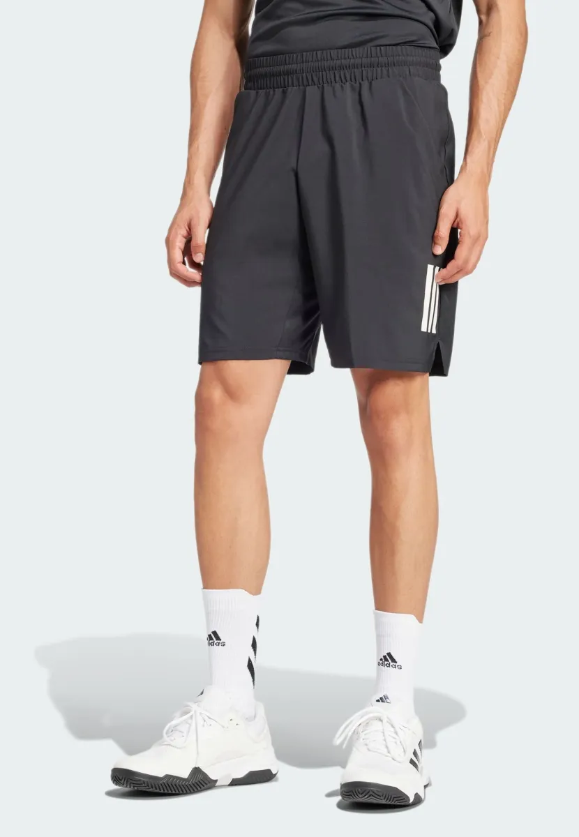 CLUB 3 STRIPES SHORT - Kurze Sporthose - black