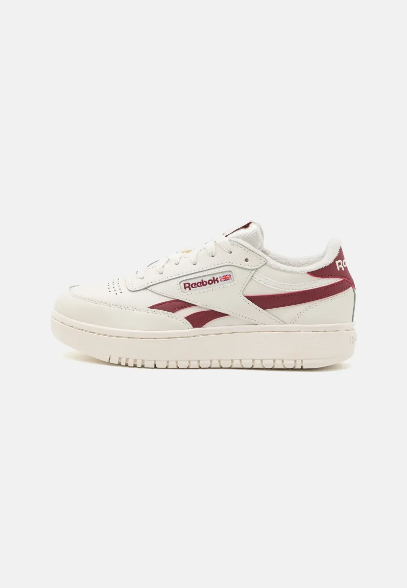 CLUB C DOUBLE REVENGE - Sneaker low - chalk/classic burgundy