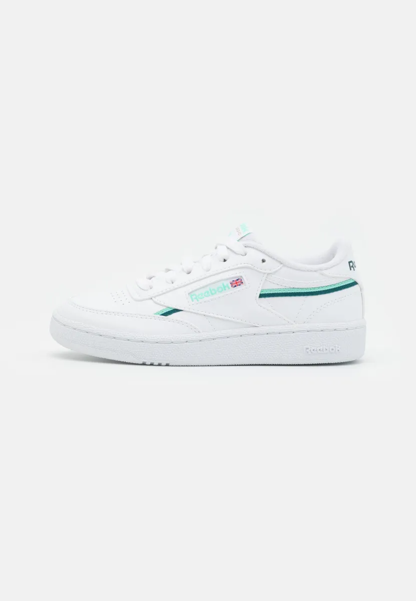 CLUB C UNISEX - Sneaker low - footwear white/hint mint/midnight pine