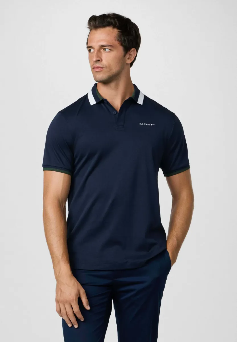 CLUB COLLAR - Poloshirt - navy