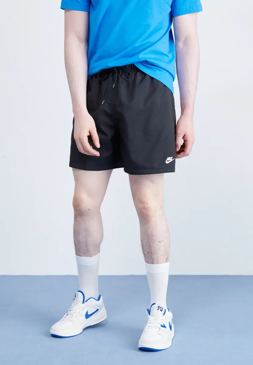 CLUB FLOW - Shorts - black/white