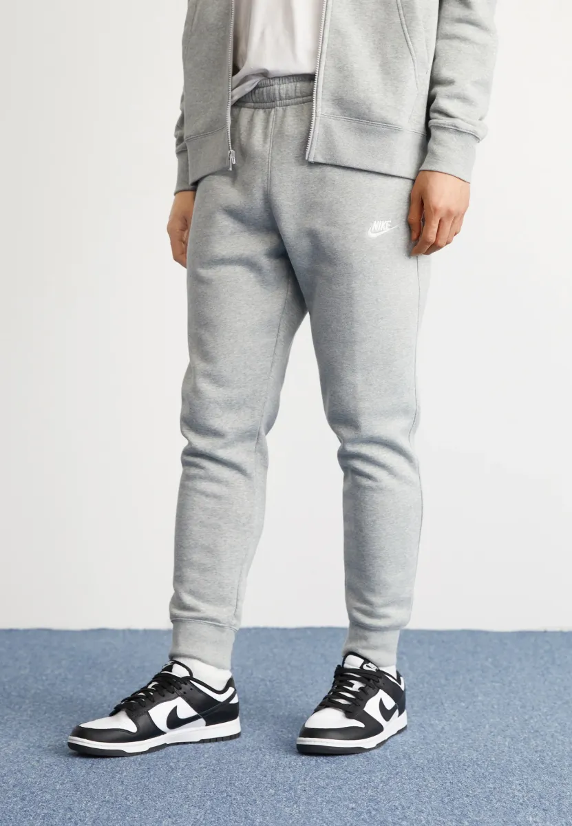 CLUB JGGR - Jogginghose - dark grey heather/matte silver/white