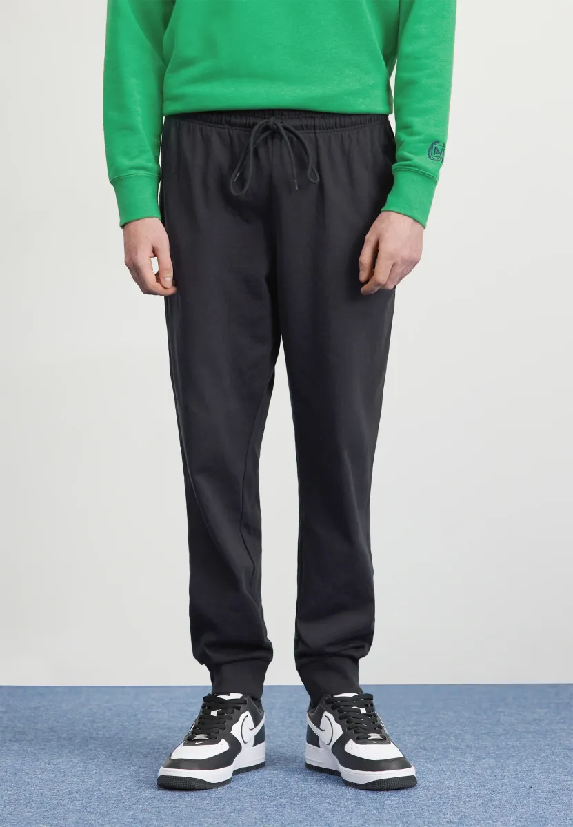CLUB - Jogginghose - black/(white)