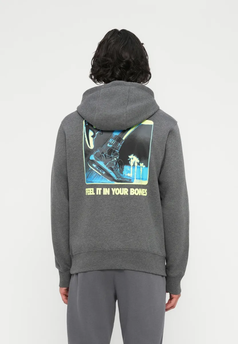 CLUB - Kapuzenpullover - charcoal