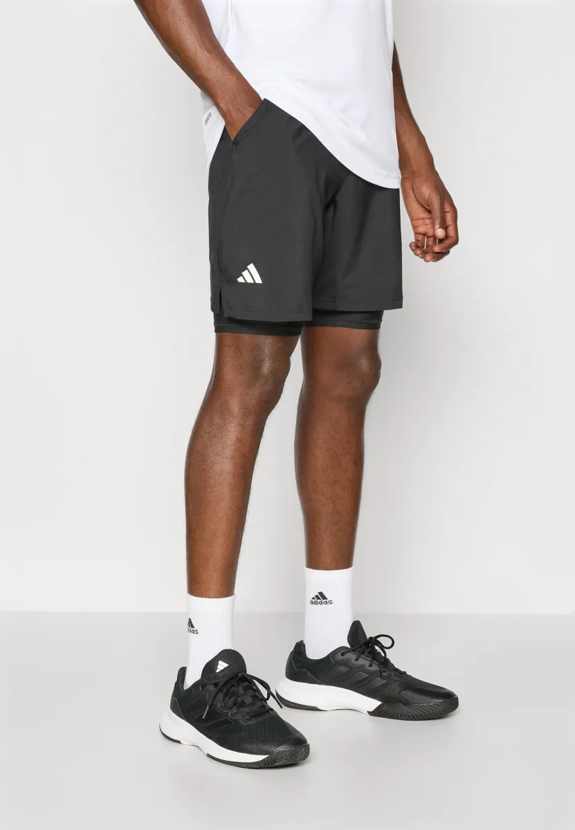 CLUB - Kurze Sporthose - black