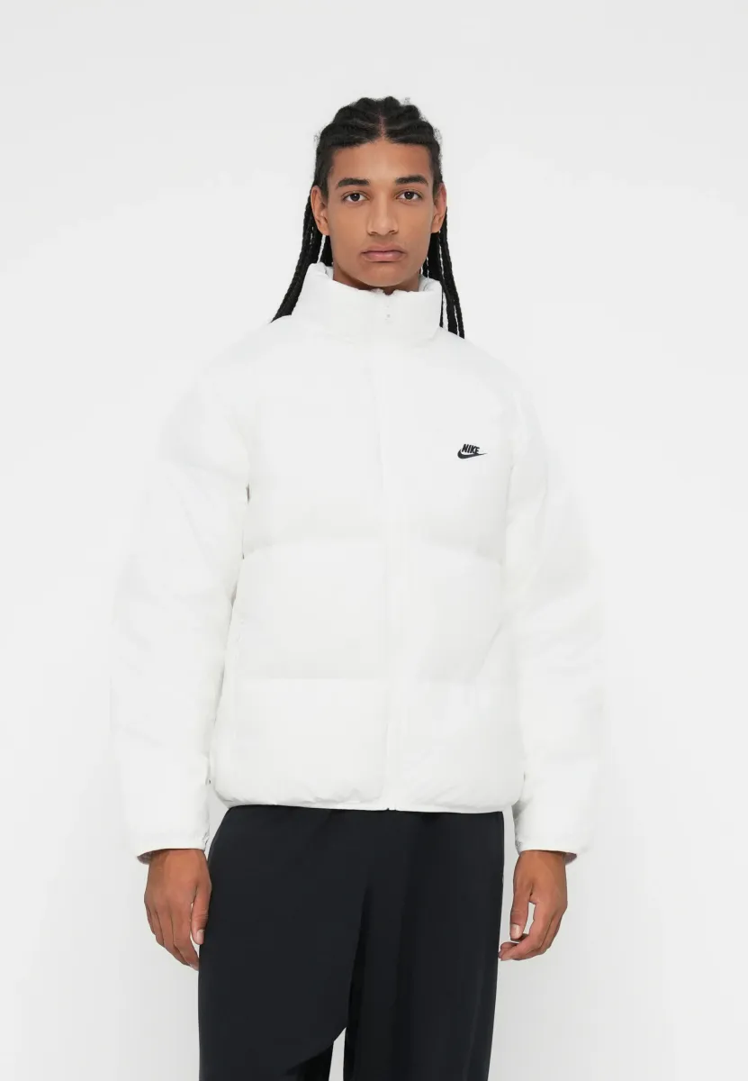 CLUB PUFFER JACKET - Daunenjacke - white/black
