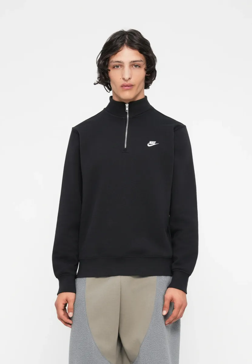 CLUB - Sweatshirt - black/white