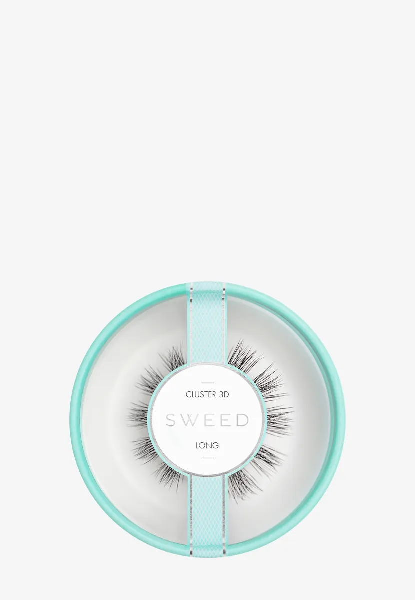 CLUSTER 3D - LONG - Künstliche Wimpern - black