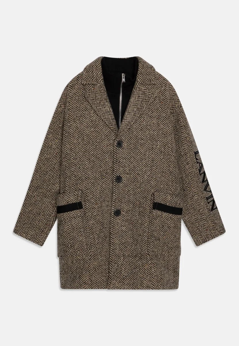 COAT UNISEX - Klassischer Mantel - brown