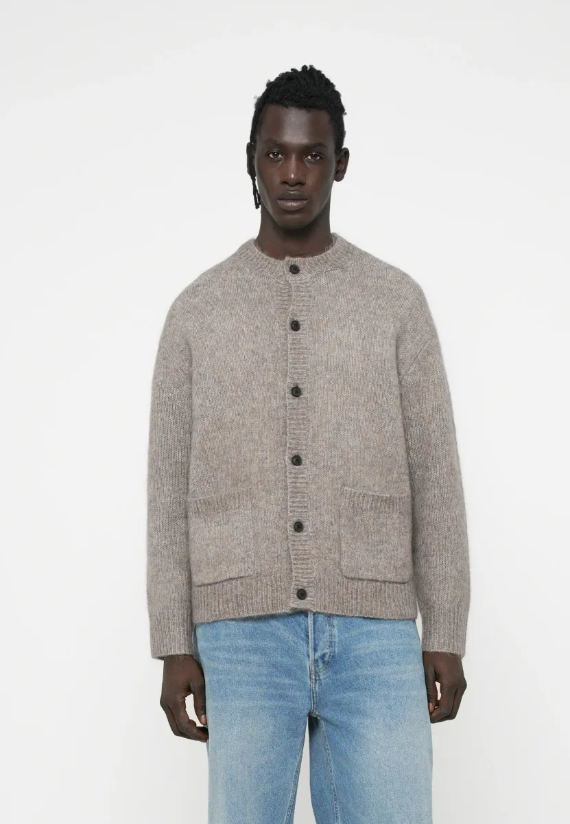 COBY CARDIGAN - Strickjacke - oak brown