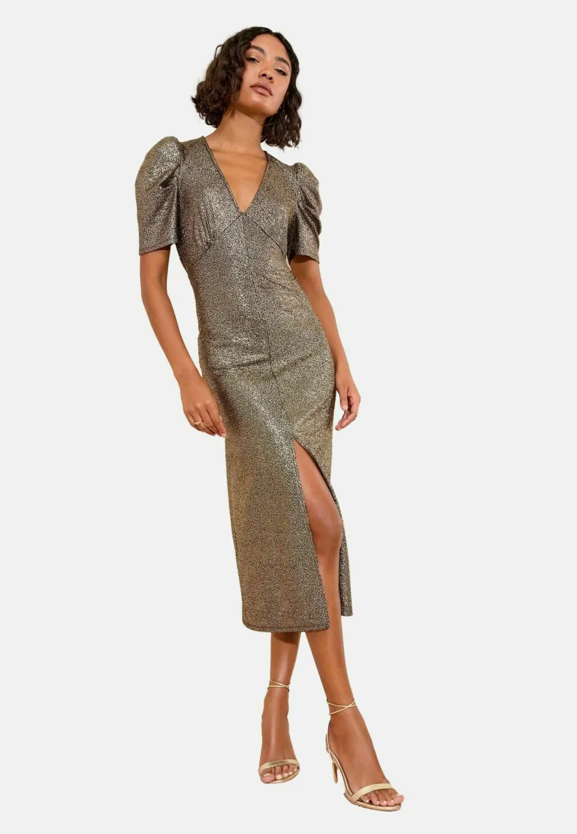 Cocktailkleid/festliches Kleid - gold-coloured speckle