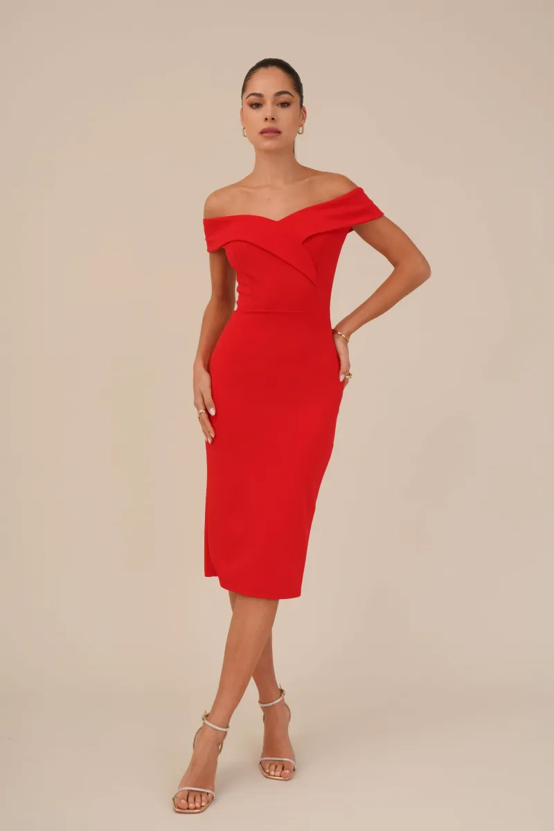 Cocktailkleid/festliches Kleid - red