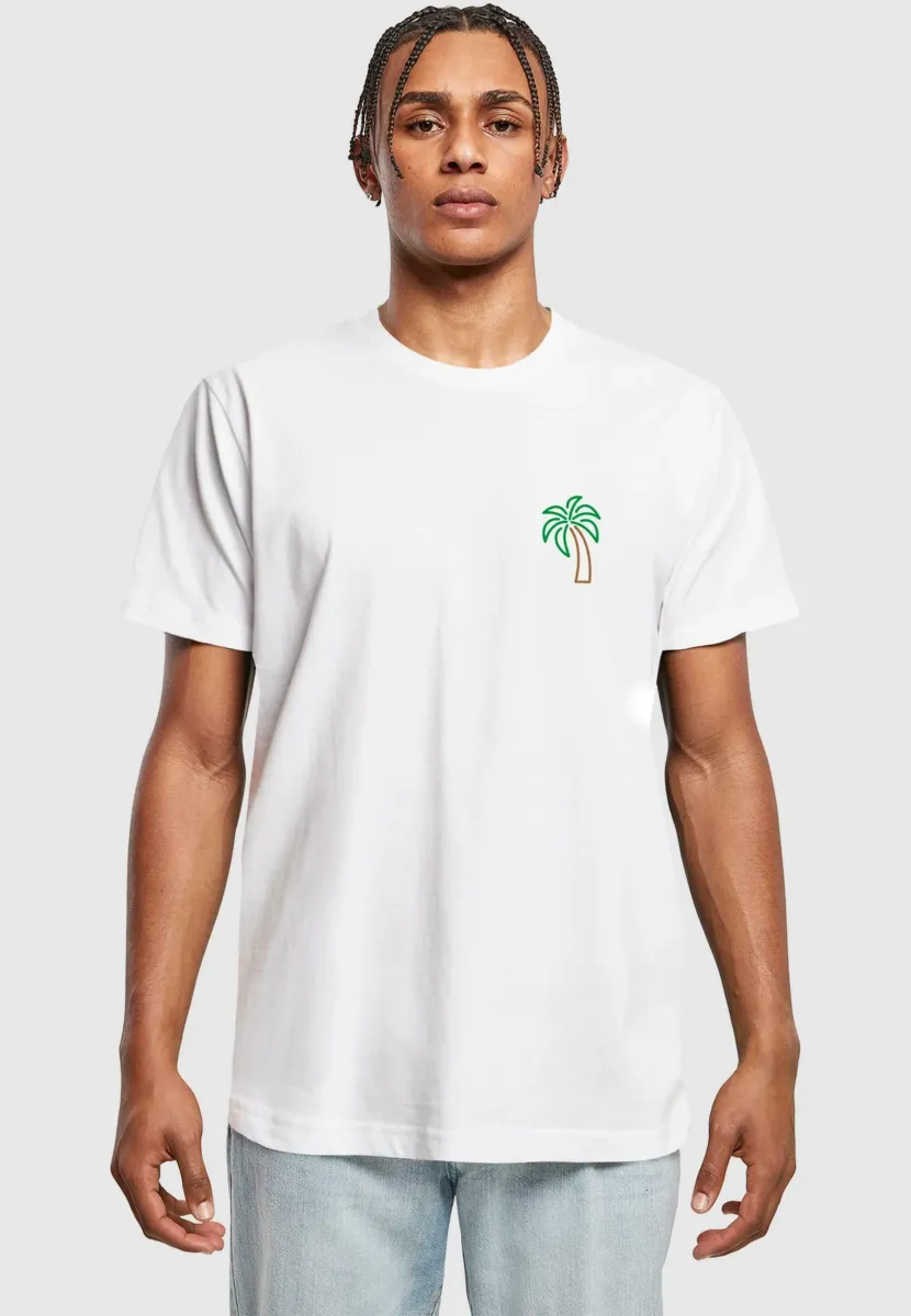 COCONUT TREE - T-Shirt print - white