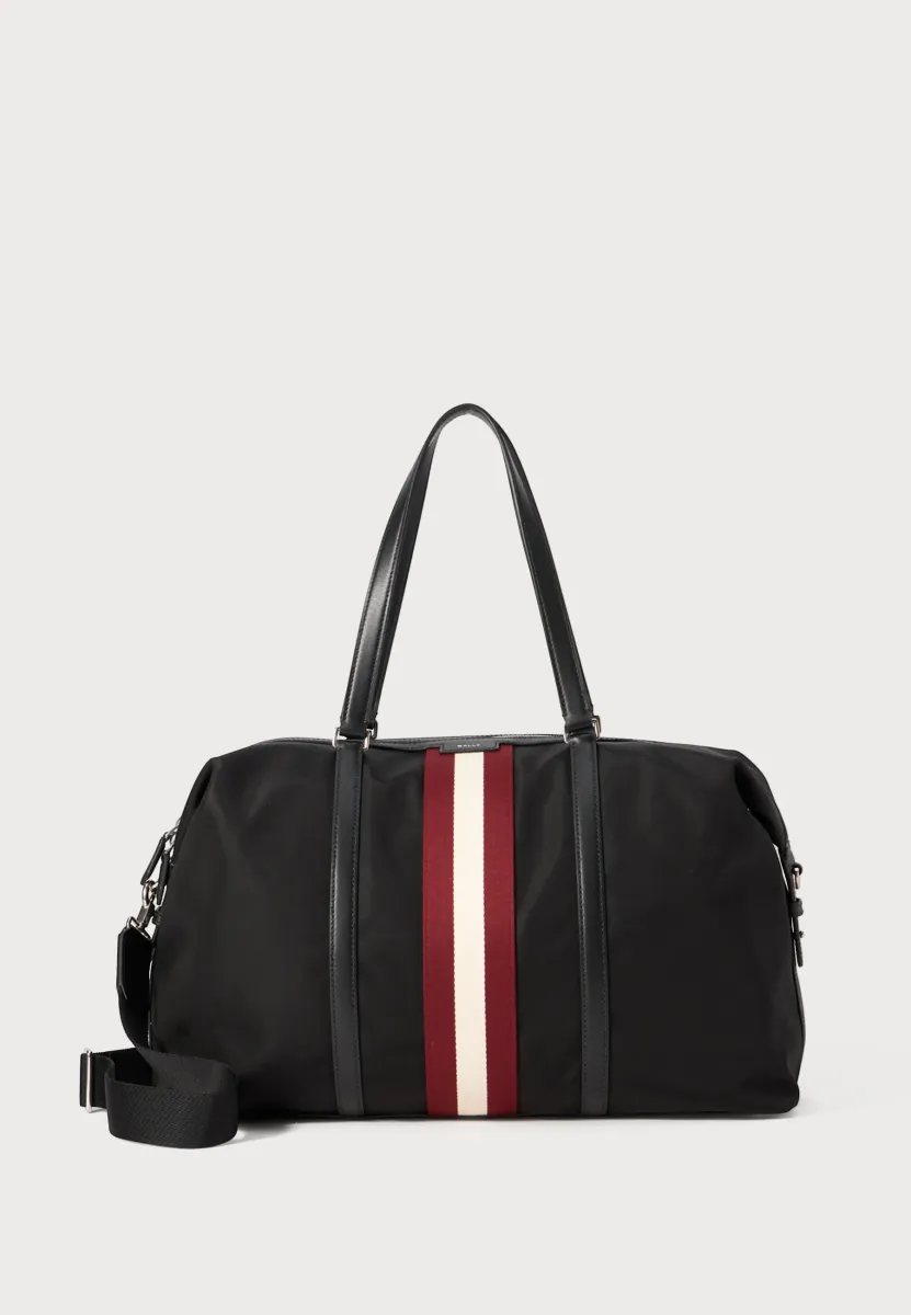 CODE DUFFLE - Weekender - black/palladio