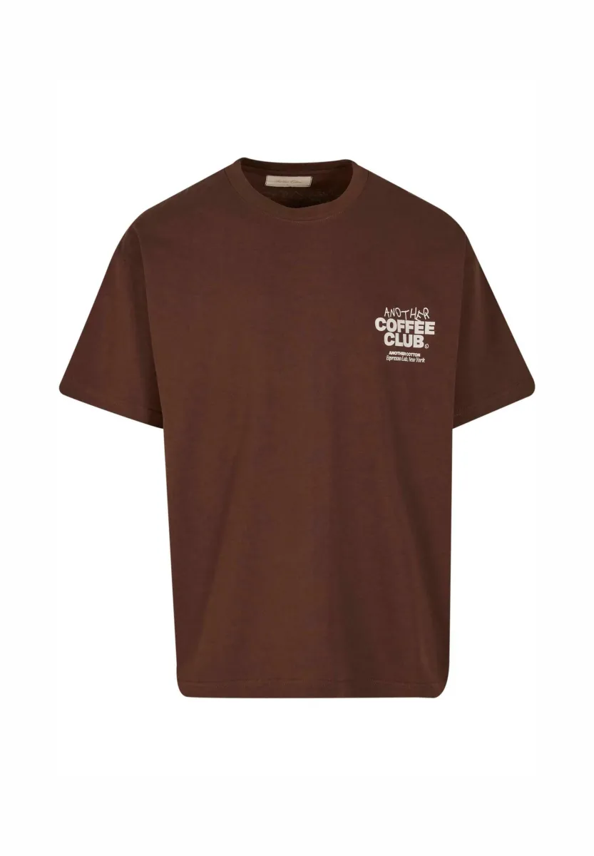 COFFEE CLUB - T-Shirt print - brown