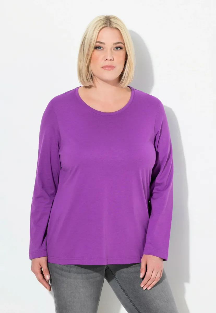 COL ROND - Langarmshirt - purple
