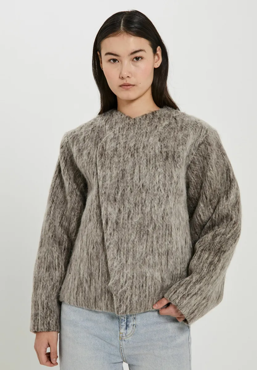 COLEEN - Übergangsjacke - brown melange