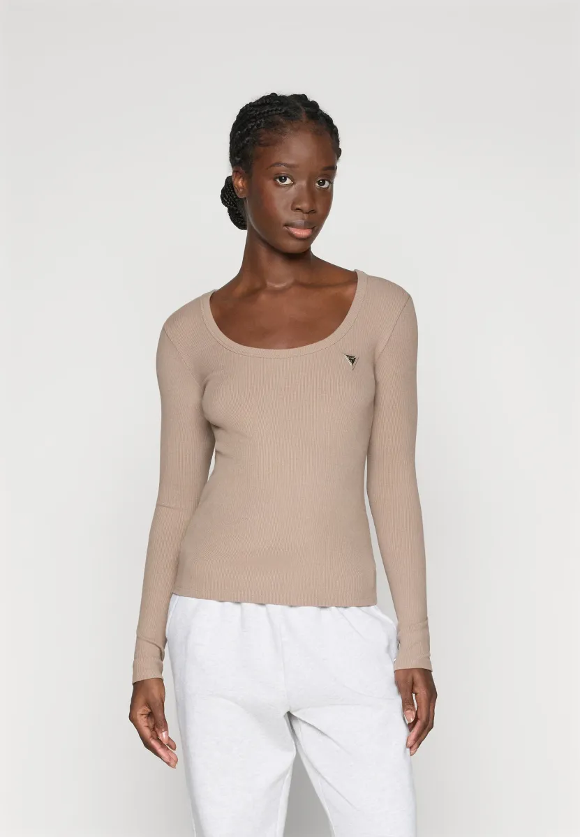 COLETTE TOP - Langarmshirt - silk taupe