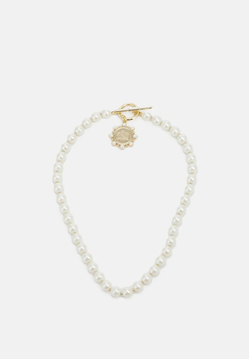 COLLAR - Halskette - gold-coloured/white