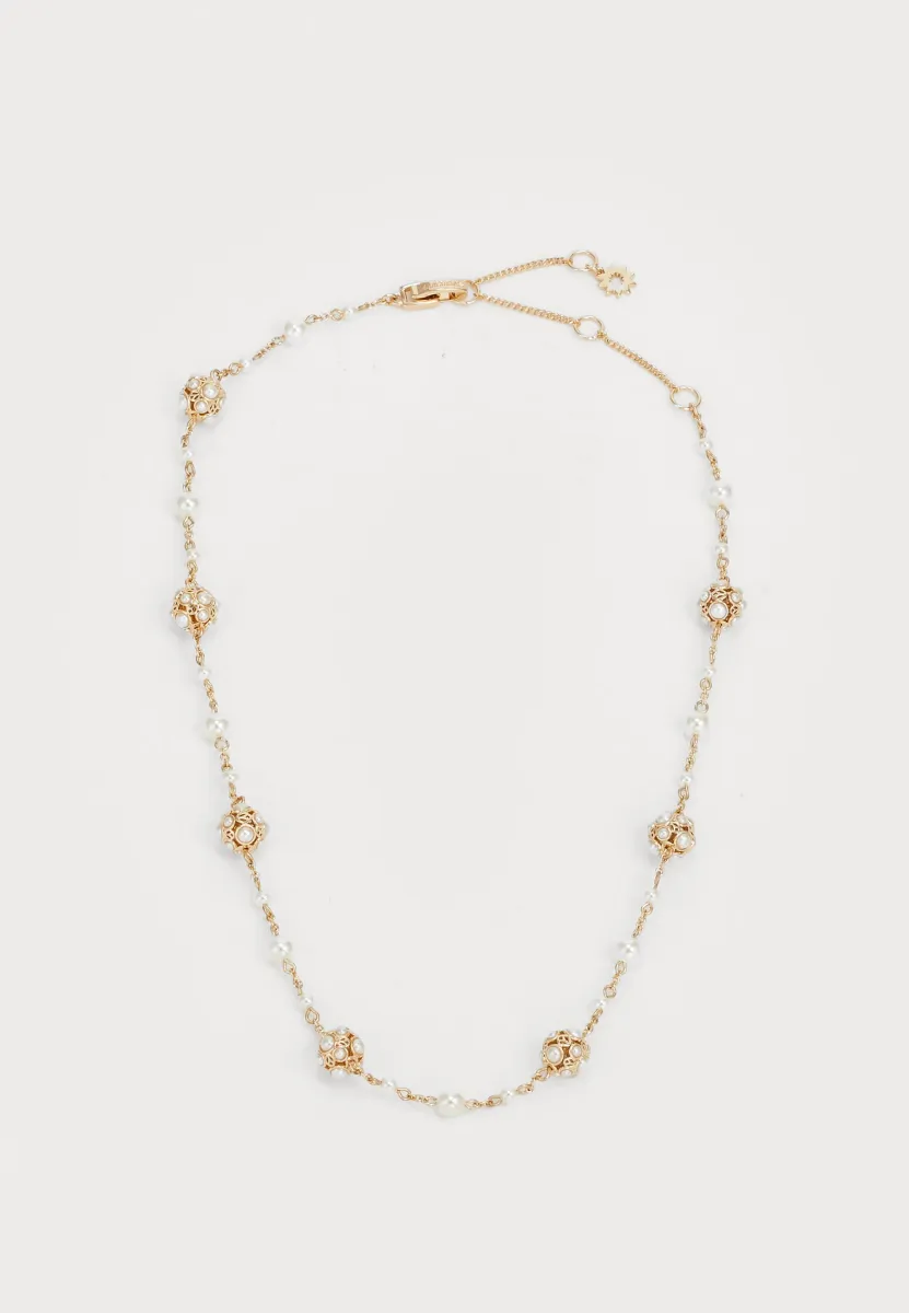 COLLAR - Halskette - gold-coloured/white