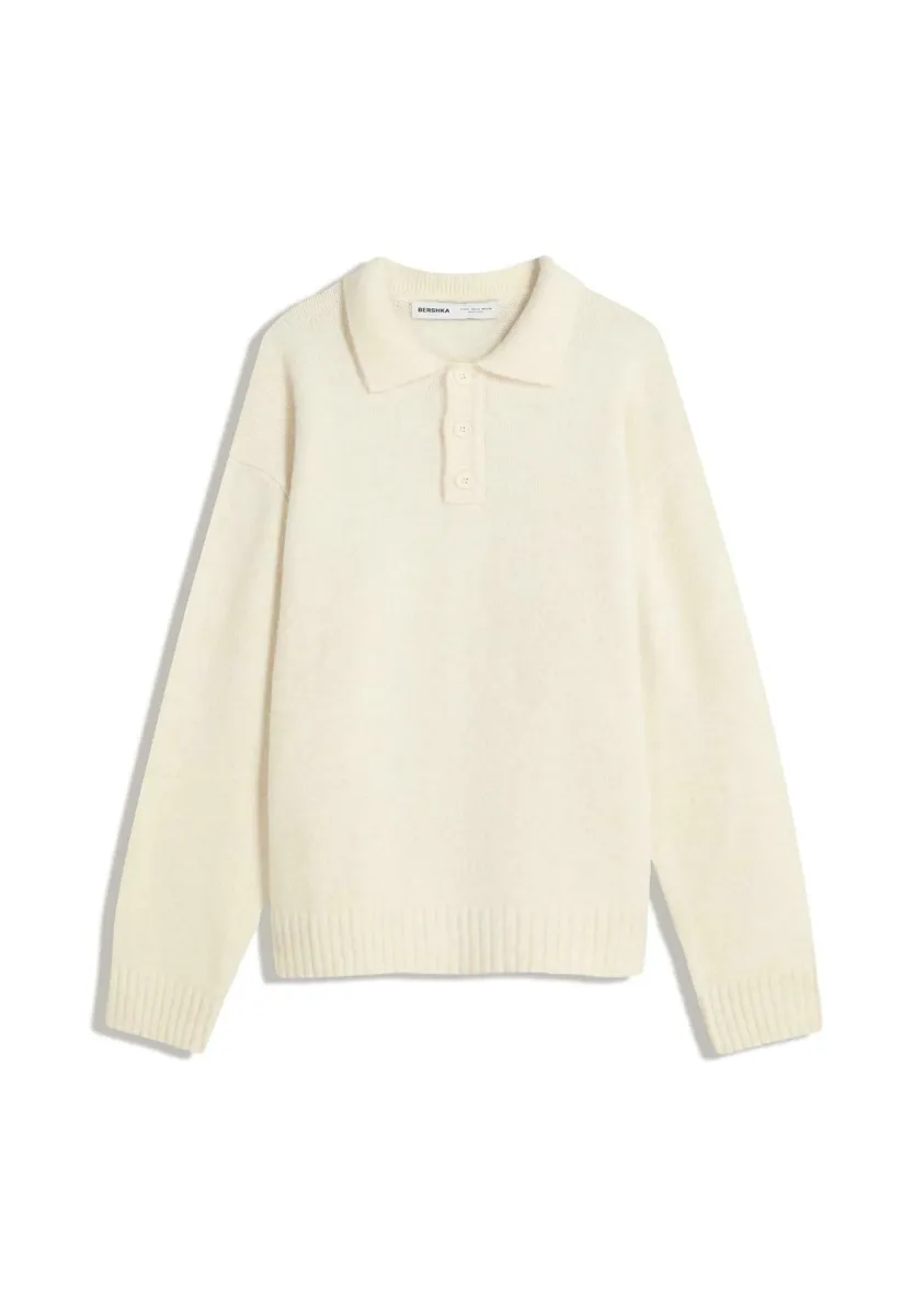 COLLAR  - Strickpullover - sand