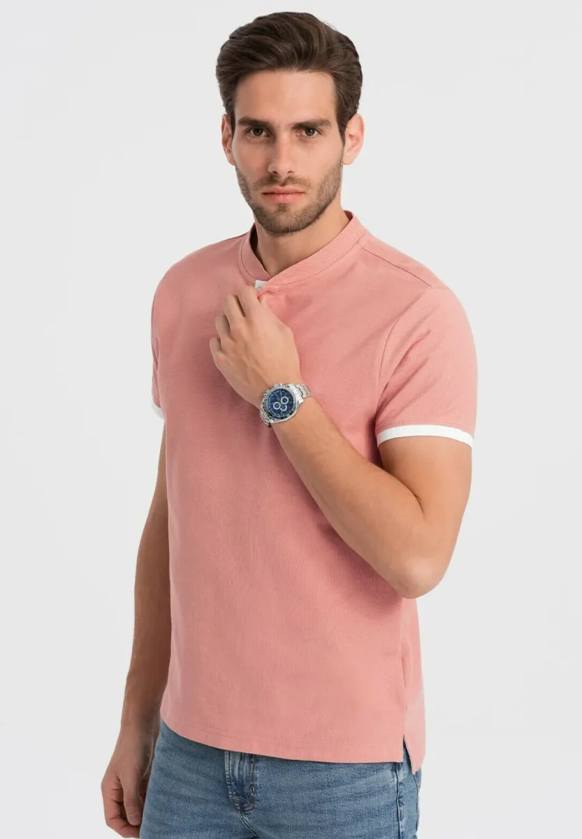 COLLARLESS - Poloshirt - pink