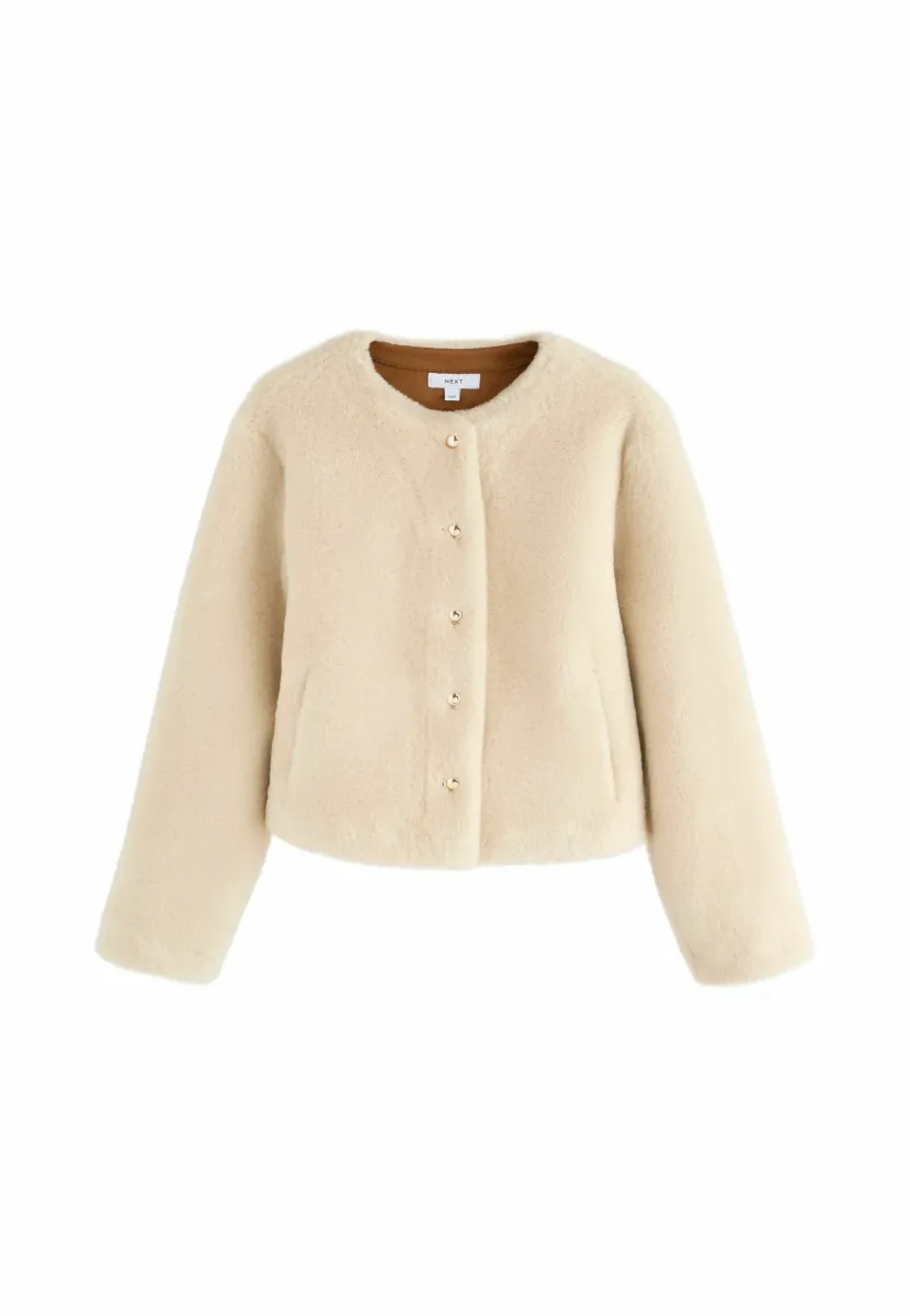 COLLARLESS  - Winterjacke - ecru
