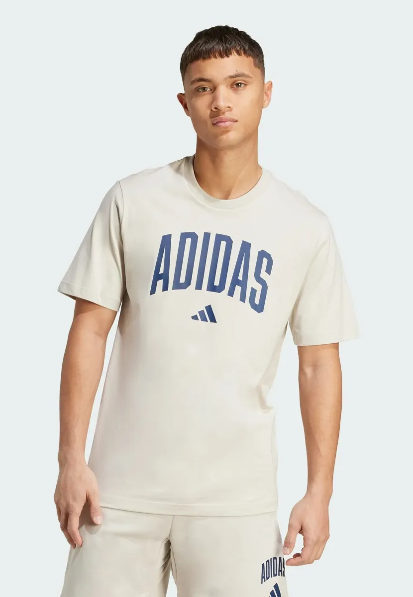 COLLEGIATE  - T-Shirt print - beige