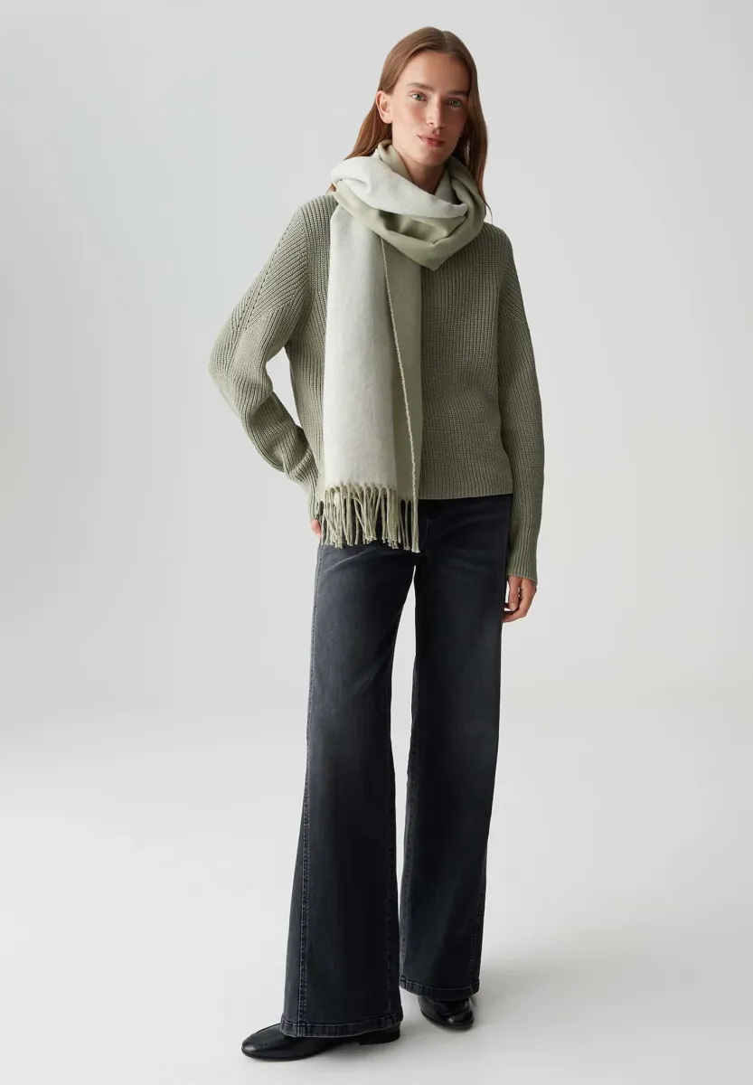 COLOR BLOCKING - Schal - soft matcha