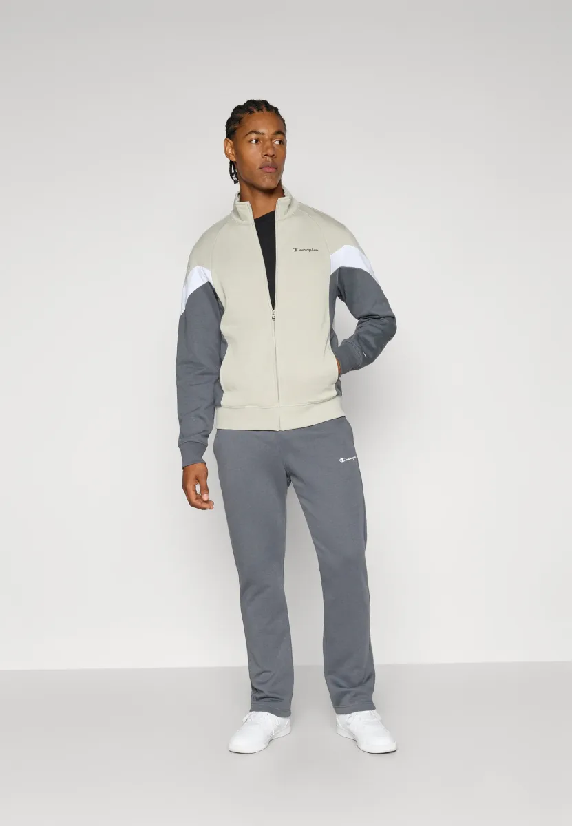 COLORBLOCK SWEATSUIT SET - Trainingsanzug - beige