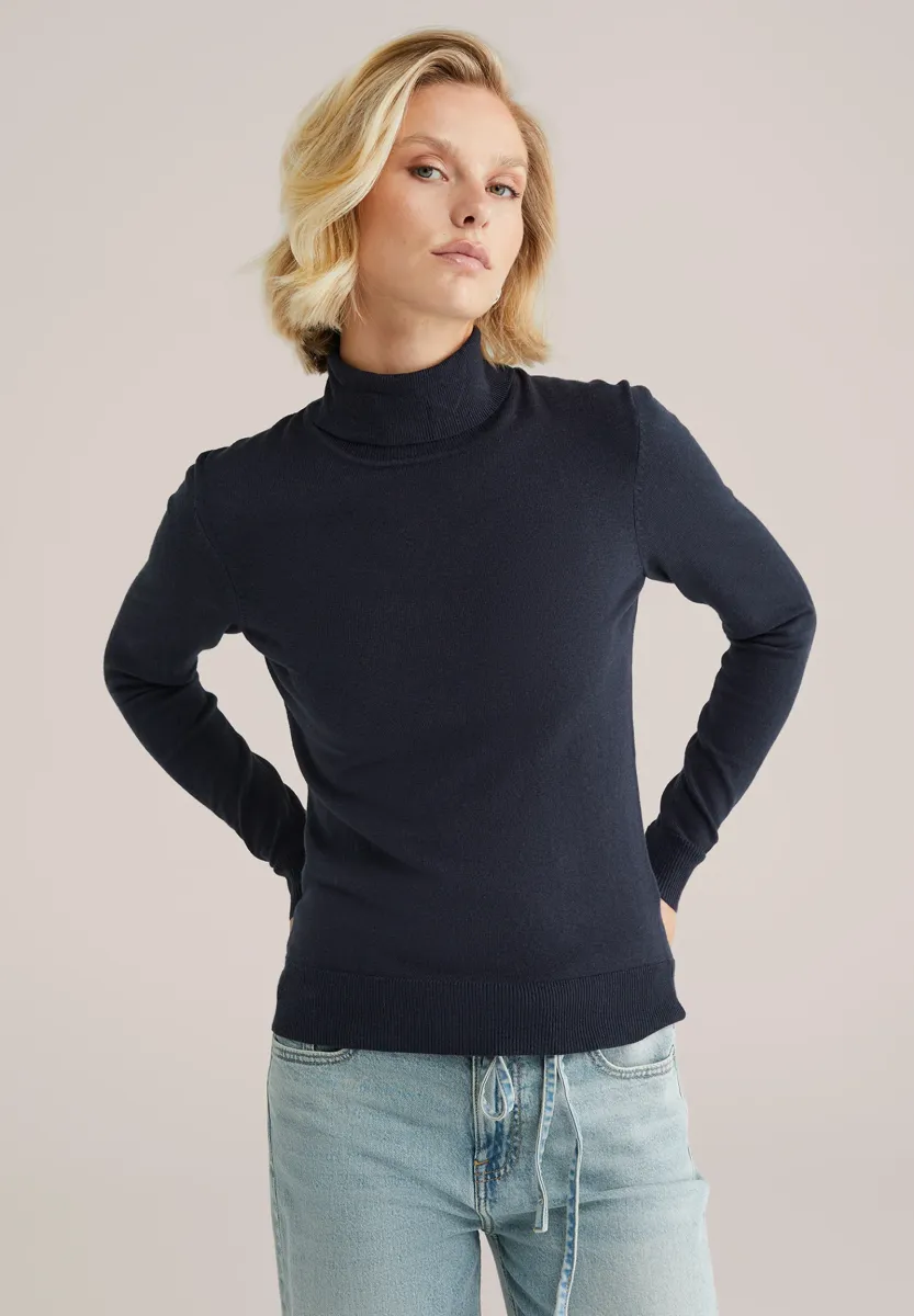 COLTRUI - Strickpullover - dark blue