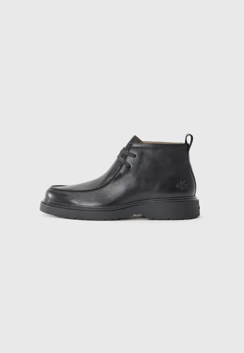 COMBAT APRON - Schnürstiefelette - triple black