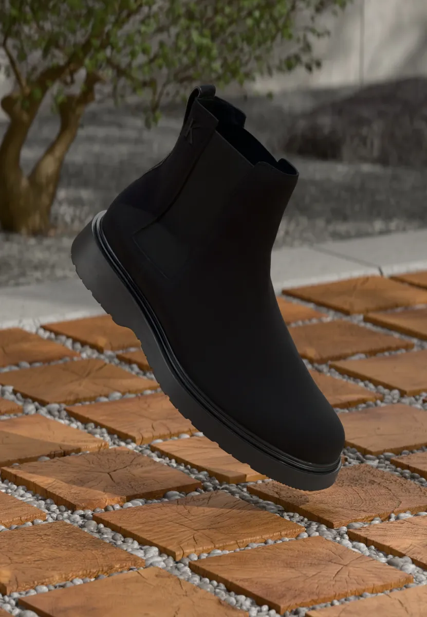 COMBAT CHELSEA BOOT - Stiefelette - triple black