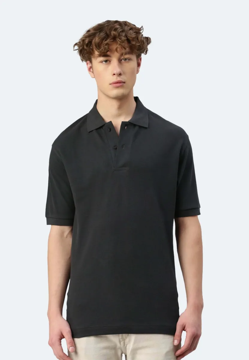 COMFORT FIT SAMUE - Poloshirt - anthracite