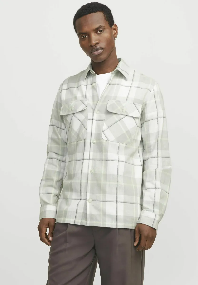 COMFORT - Hemd - aqua gray