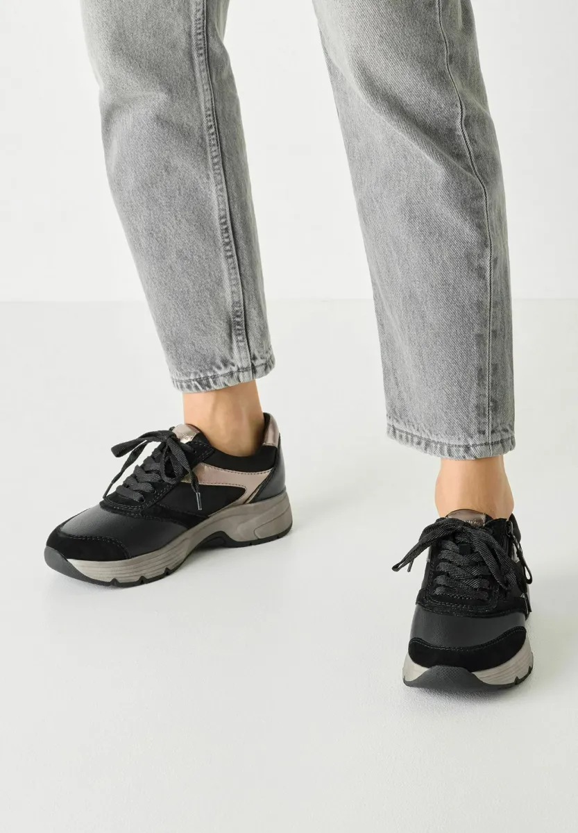 COMFORT T- FLOW EXTRA-DÄMPFUNG - Sneaker low - black comb