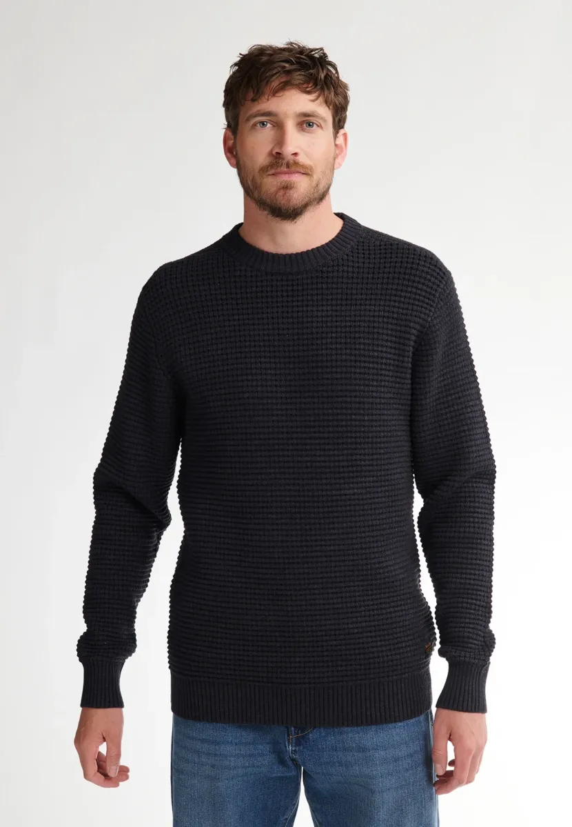 COMFORTABLE TOLEDO - Strickpullover - deep black