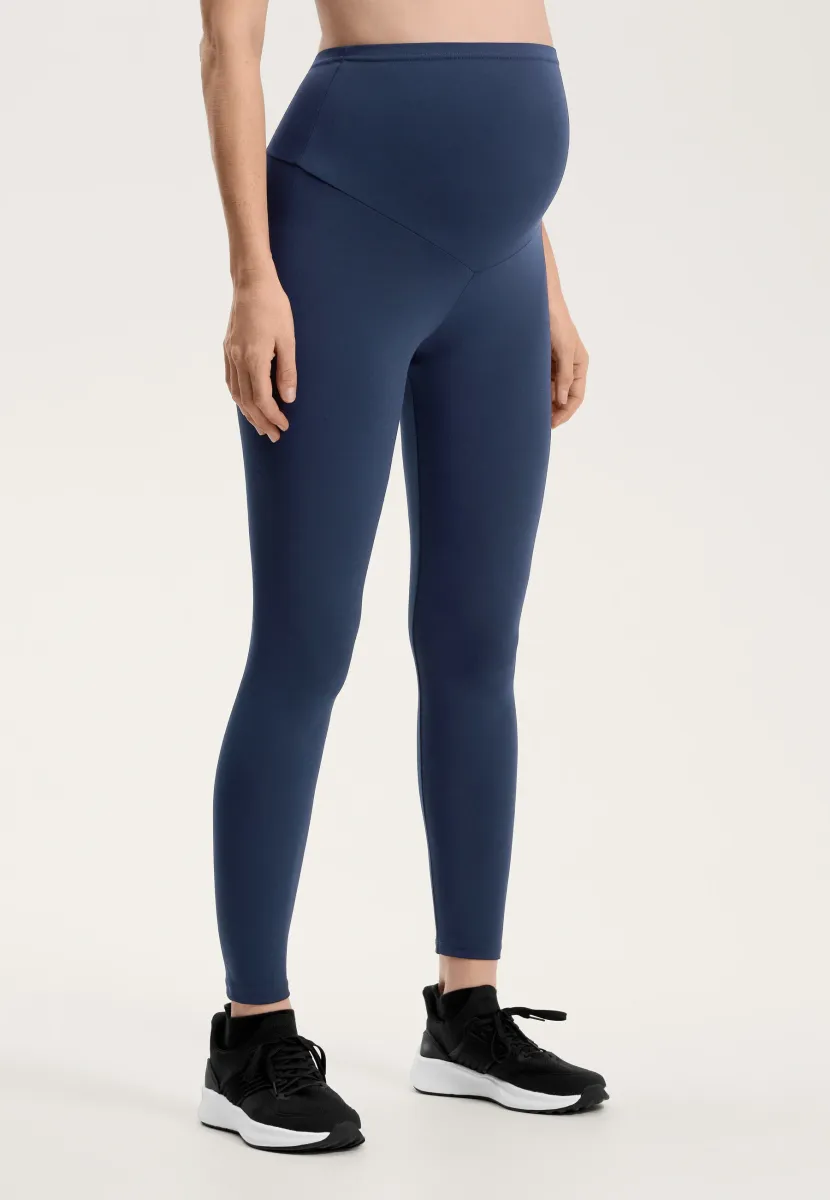 COMFORTLUX 65cm MATERNITY - Tights - mottled dark blue