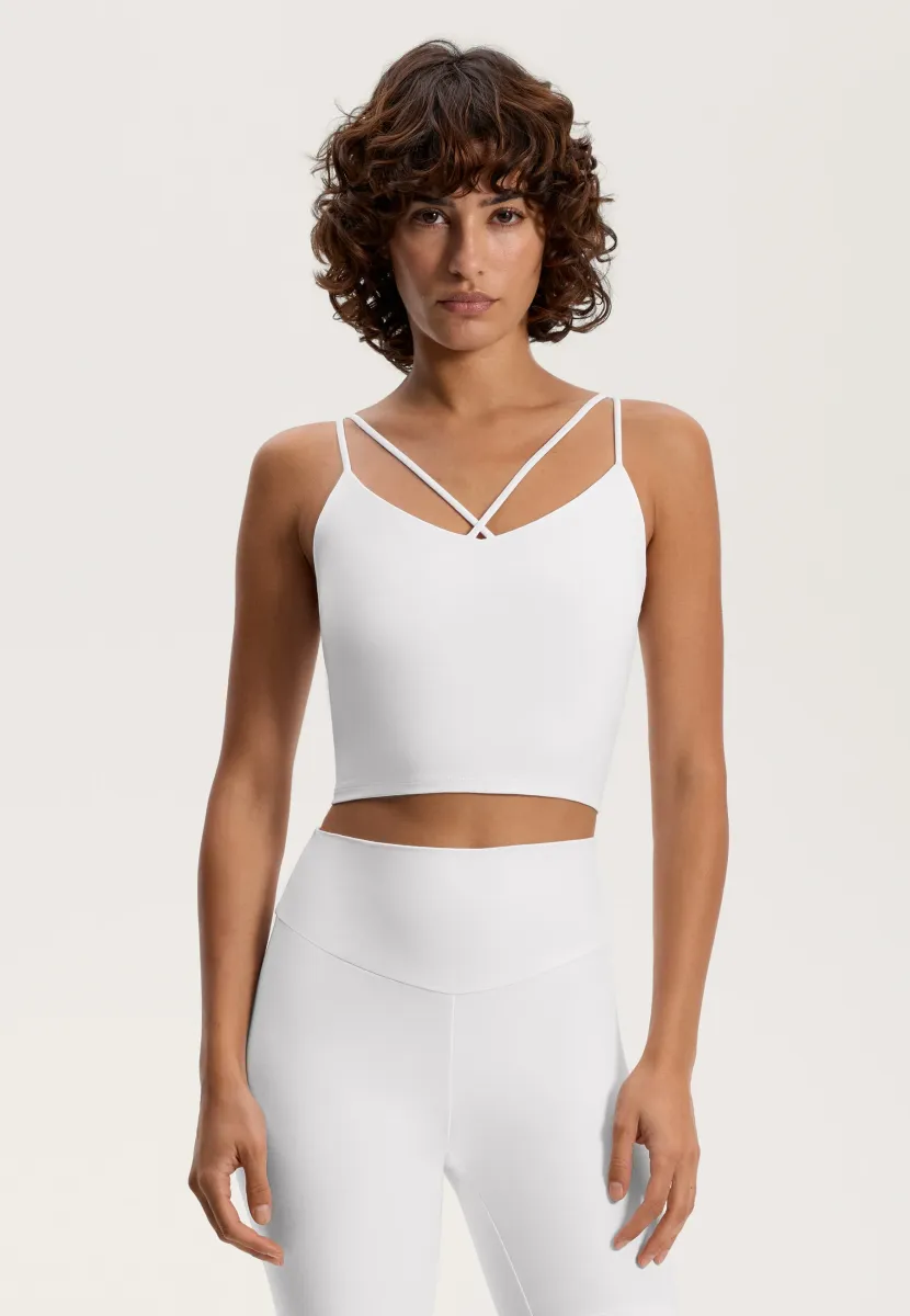 COMFORTLUX DOUBLE STRAP - Top - white