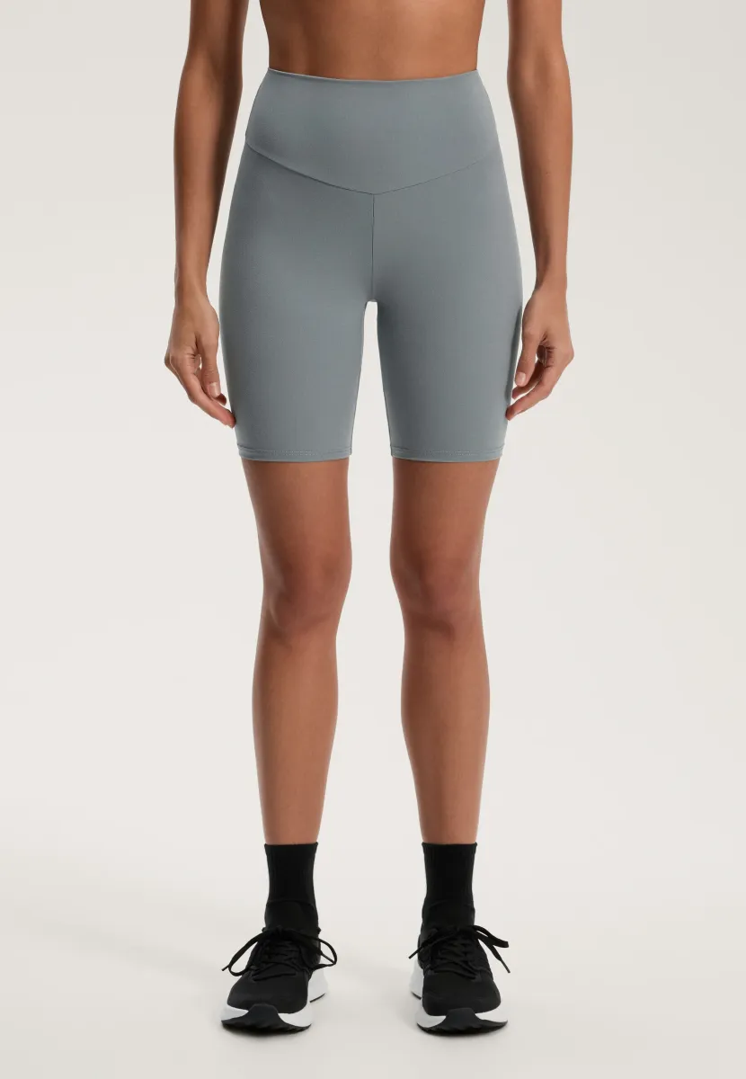 COMFORTLUX HIGH-RISE 20cm BIKER - Radlershorts - light blue