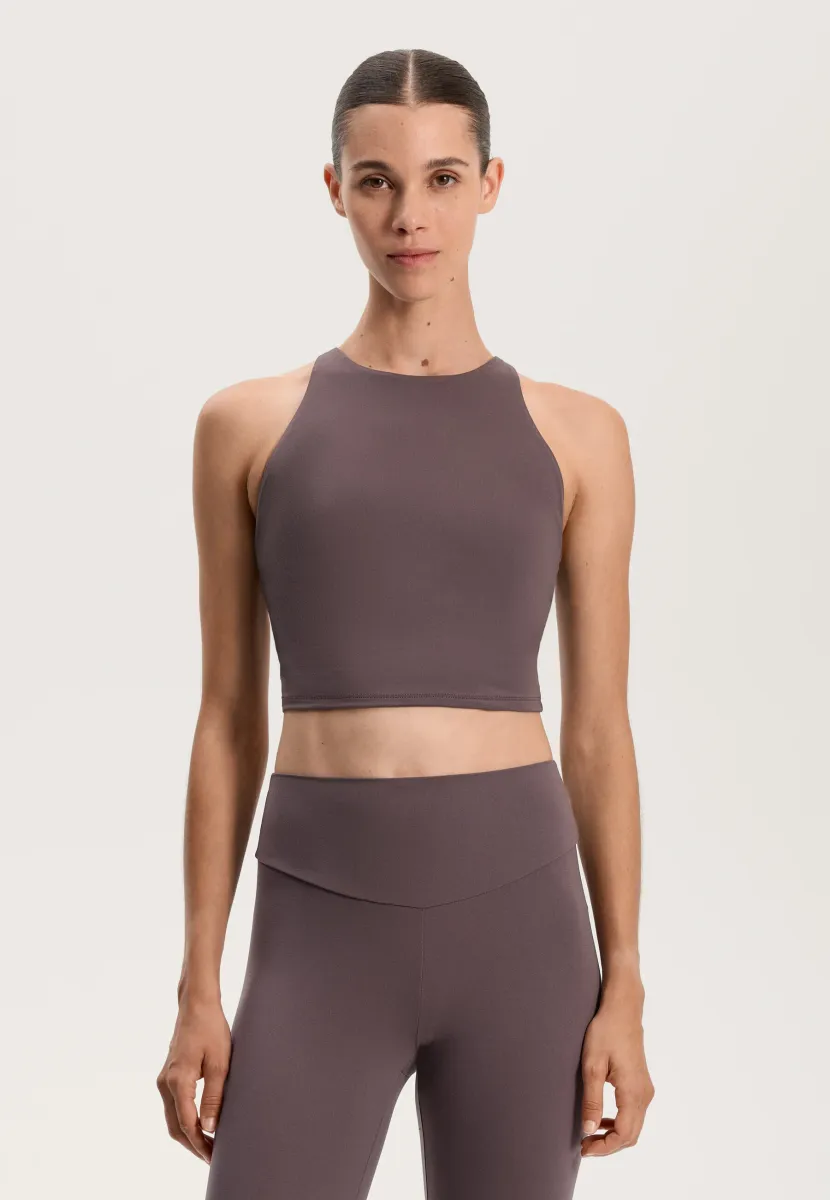 COMFORTLUX STRAP WITH CUPS - Top - light brown