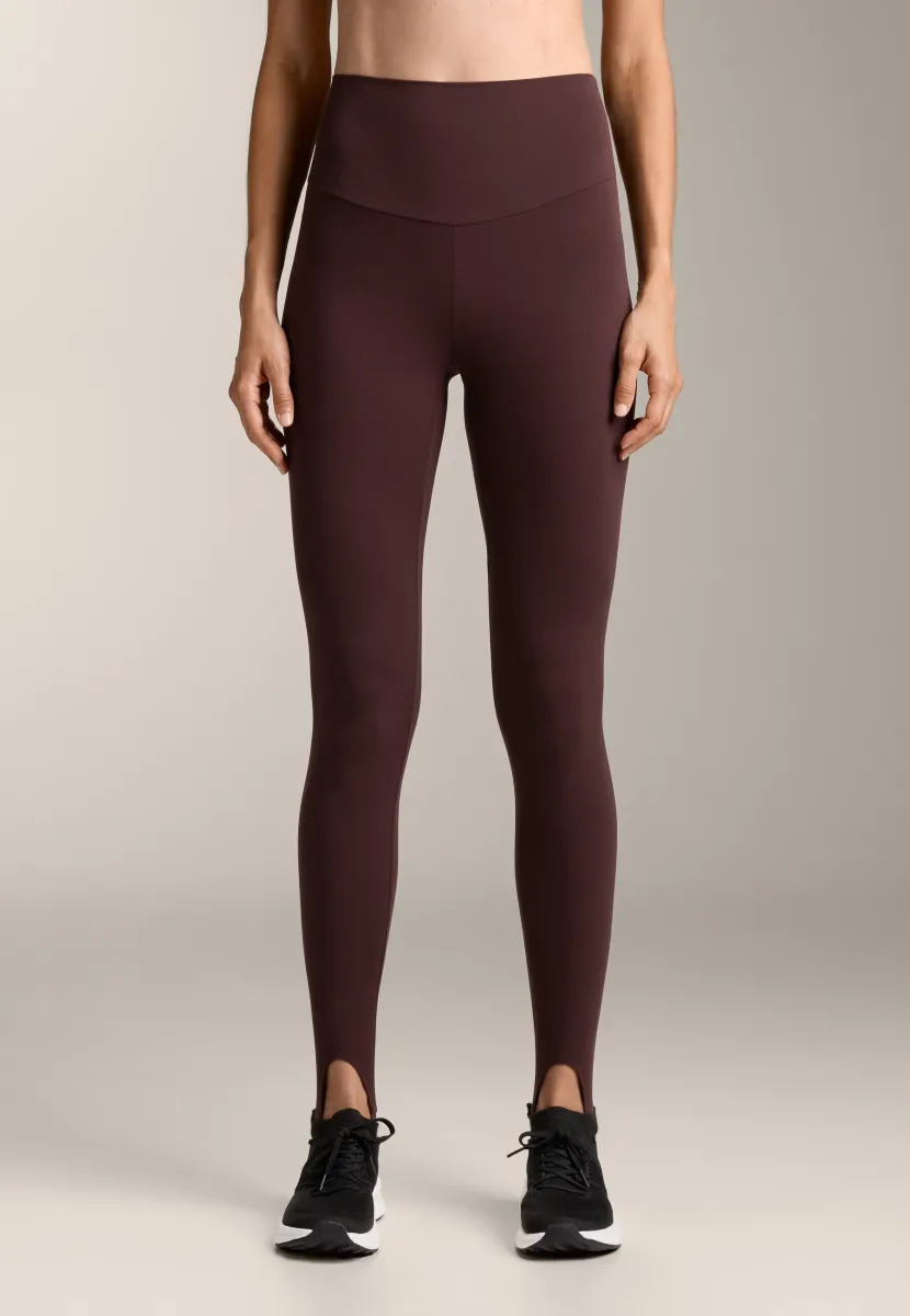 COMFORTLUX SUPER HIGH RISE ANKLE-LENGTH STIRRUP - Tights - mottled brown