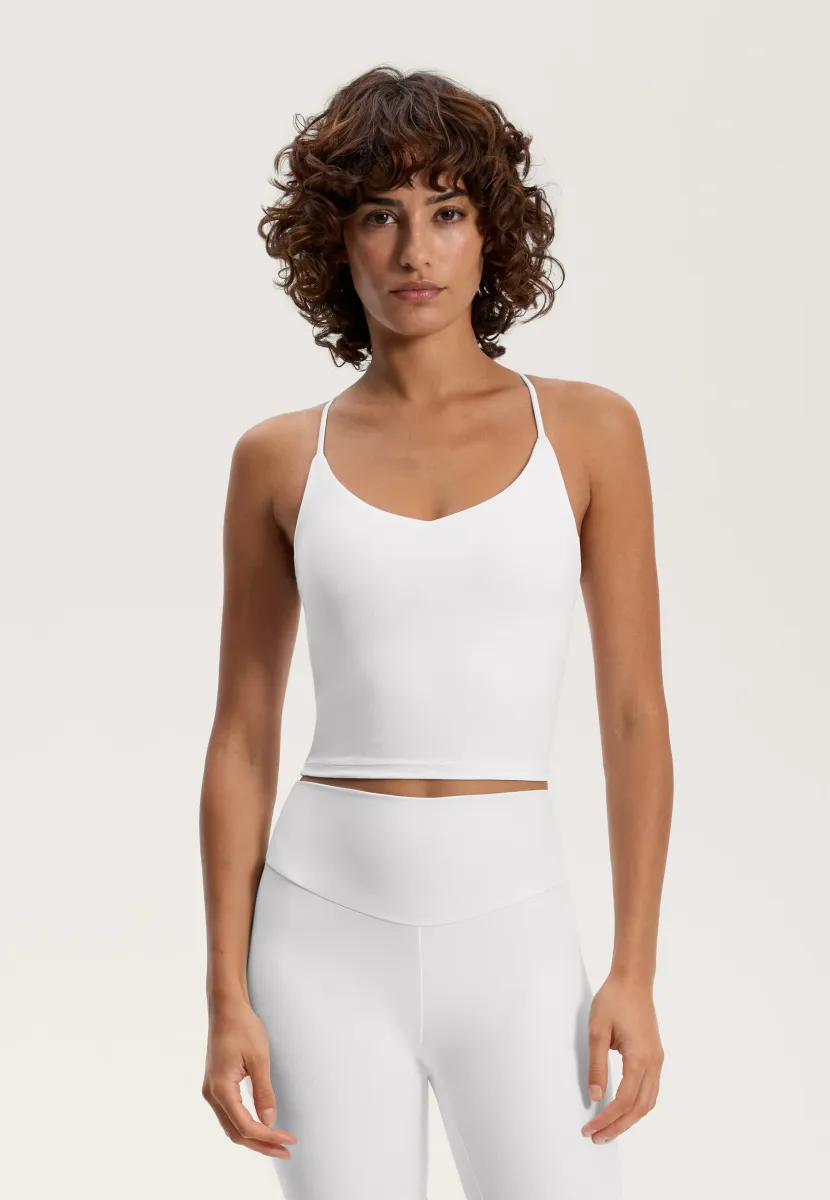 COMFORTLUX WITH ADJUSTABLE STRAPS - Top - white