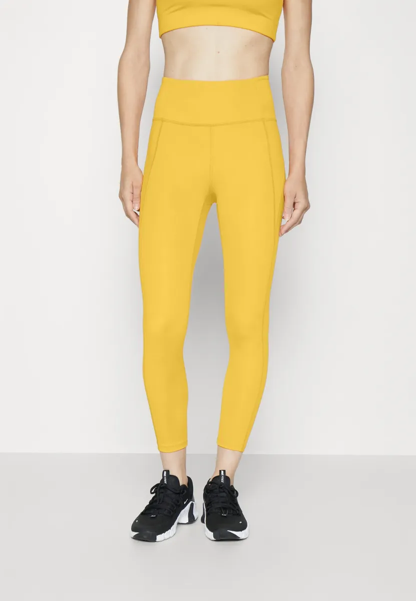 COMPRESSIVE HIGH RISE - Tights - golden glow