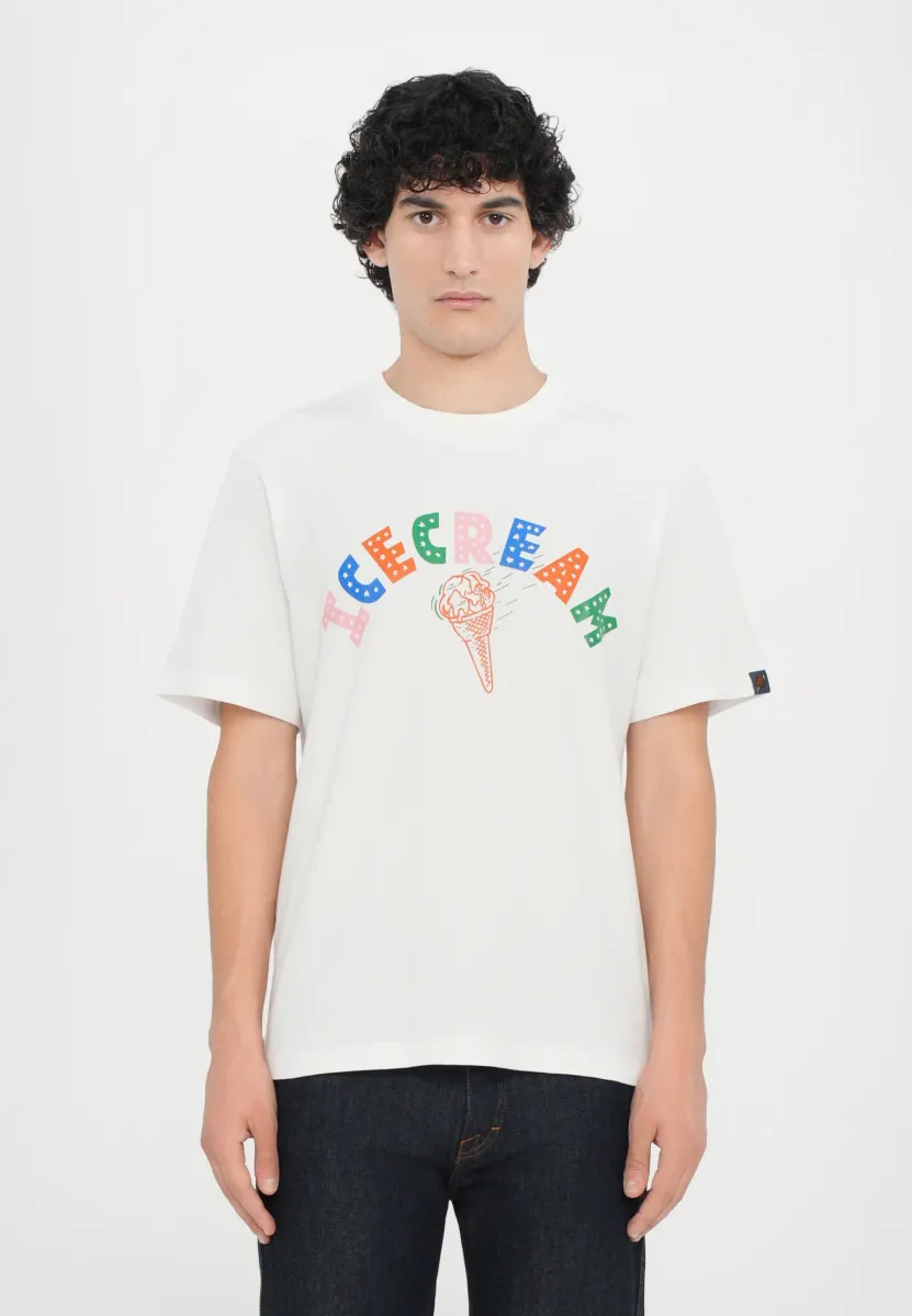 CONE - T-Shirt print - white